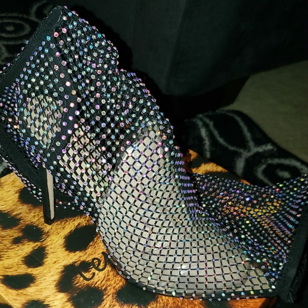 Women knee high heels